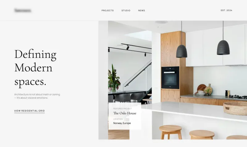 Defining Modern Spaces