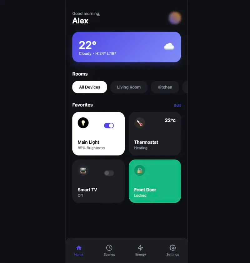 SmartHome Control Hub
